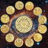 Set of 12 Zodiac Coins, Zodiac Commemorative Coins, Leo Sun God Lucky Coins, Birthday Gifts
