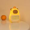 USB Rechargeable Capybara Night Light Charging ABS Capybara Alarm Clock Capybara Shape Temperature Display Bedside LED Clock