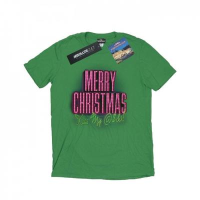 National LampoonÂ´s Christmas Vacation Mens Kiss My Ass T-Shirt