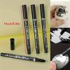 Mirror Markers - Chrome Golden & Silvery Metallic Tips, Water-Based Art Markers for Ceramic, Glass, and More - DIY Signature
