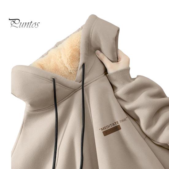 

Парная зимняя толстовка с капюшоном на флисовой подкладке с термоизоляцией, однотонная, со шнурком и эластичными манжетами, для женщин и мужчин, осенне-зимний топ M хаки