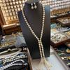 Versatile Tassel Bead Sweater Chain Women'S Adjustable Buckle A Variety Of Ways To Wear Waist Chain Necklace Long Chain Autumn And Winter Models