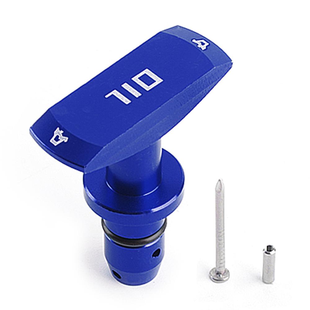 Universal Car Oil Dipstick Pull Handle Engine Oil Pullhandle Aluminum Billet Auto Replacement Modification Decoration