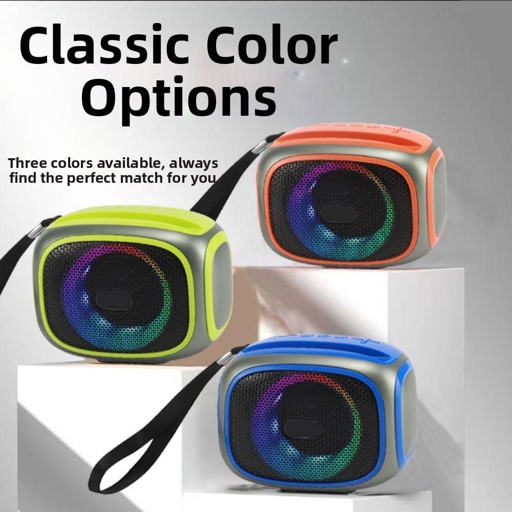 With Bass Wireless Phone Stand RGB Bluetooth Speaker Outdoor Computer Mobile Movies Speaker