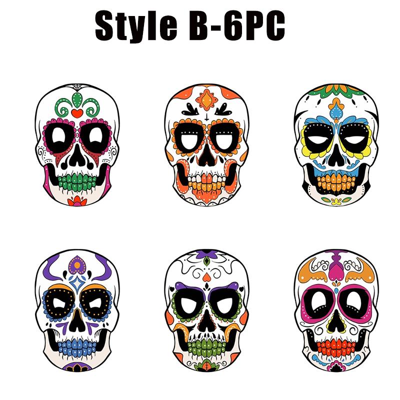 

Design Durable Hallowmas Creepy Skeleton Print Fabric Halloween Door-Curtain Tear-Off Doorway Decor for Party Haunted Supplies