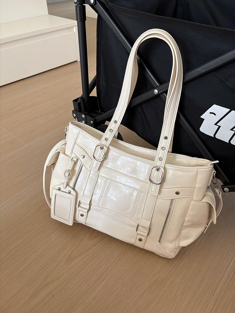 Süße Coole Große Tragetaschen Handtaschen für Damen Y2K Lokomotive Schultertaschen Damen Umhängetasche mit Geldbörse