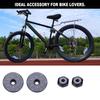 Risk Mountain Bike Bicycle Comfortable Handlebar Rubber Grips Bar End Grips Accessory