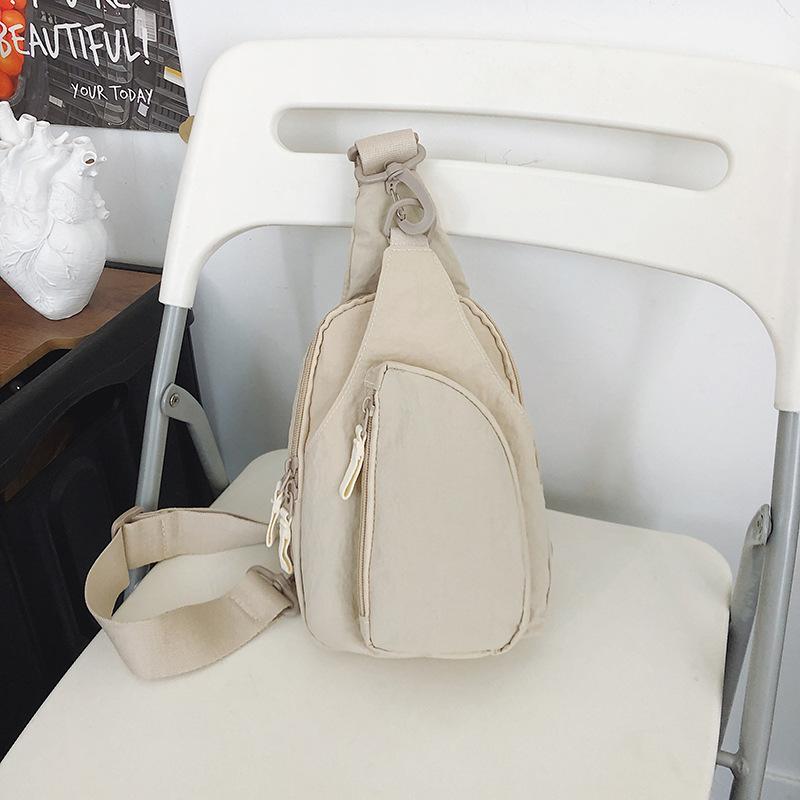Trendy Brand Breast Bag Women'S Shoulder Messenger Bag Boys Lightweight And Versatile Outdoor Leisure Sports Multi-Pocket Fashion Mobile Phone Bag