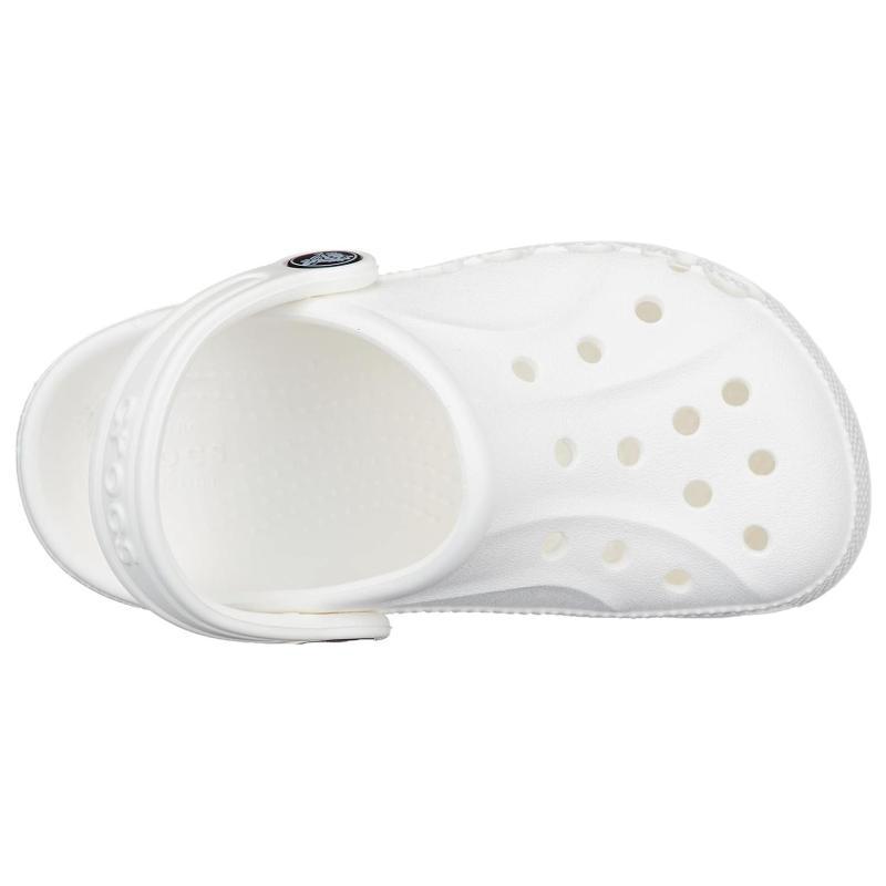 Crocs Foot Slip Toddler White Infant and Toddler