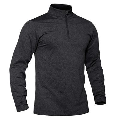 Sports Half Zip Muscle Golf Work Bike M [TACVASEN] Shirt, Men's Sweatshirt, T-Shirt, Training, Wear, Fitness, Shirt, Sweatshirt, Black,