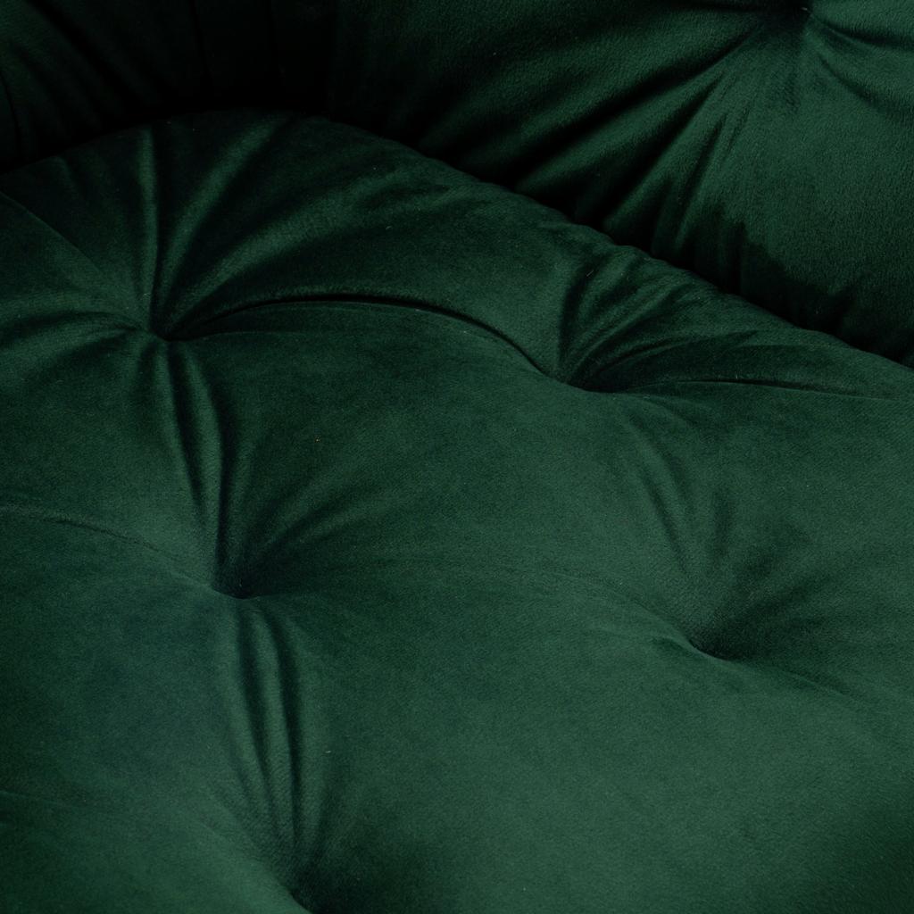 Nevada Velvet Dark Green Velvet Chair