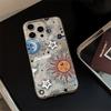 Sun TotemThe Sun Moon Starry Sky Phone Case For iPhone 17 16 15 14 13 12 11 Pro Max 17 Air XR XS 16E INS ShakeProof Cover