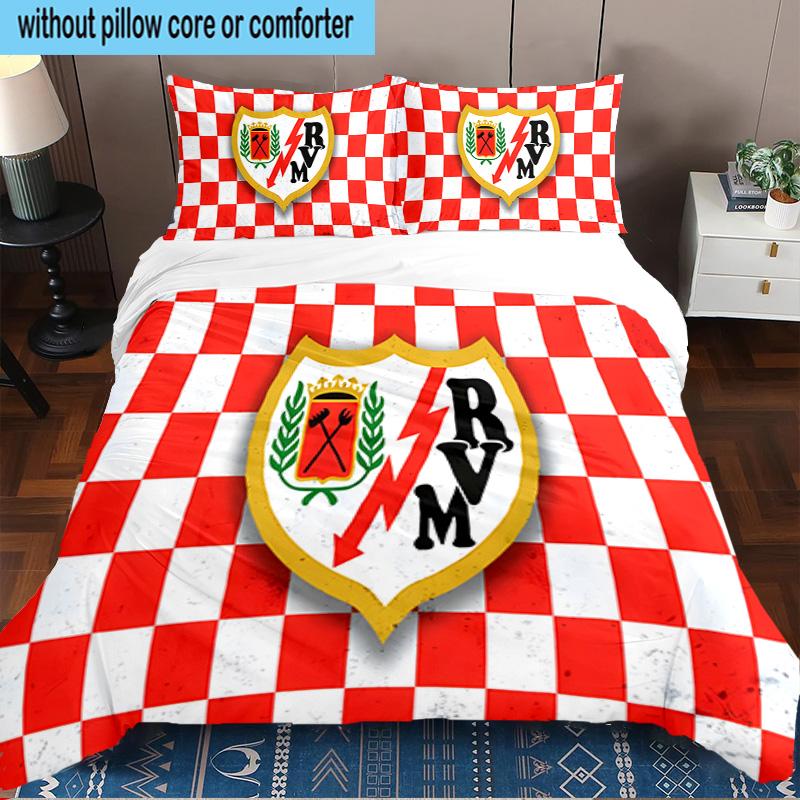 Rayo Team Crest 3PCS Bedding set,Ideal for1pc Duvet Cover And 2pcs Pillowcases Perfect for Christmas gift,Ideal for Bedroom, Dormitory