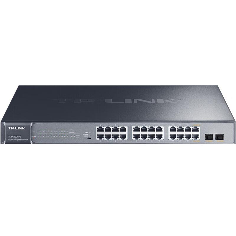 TP-Link TL-SG2226PE 24-Port Gigabit PoE+ Web Managed Switch