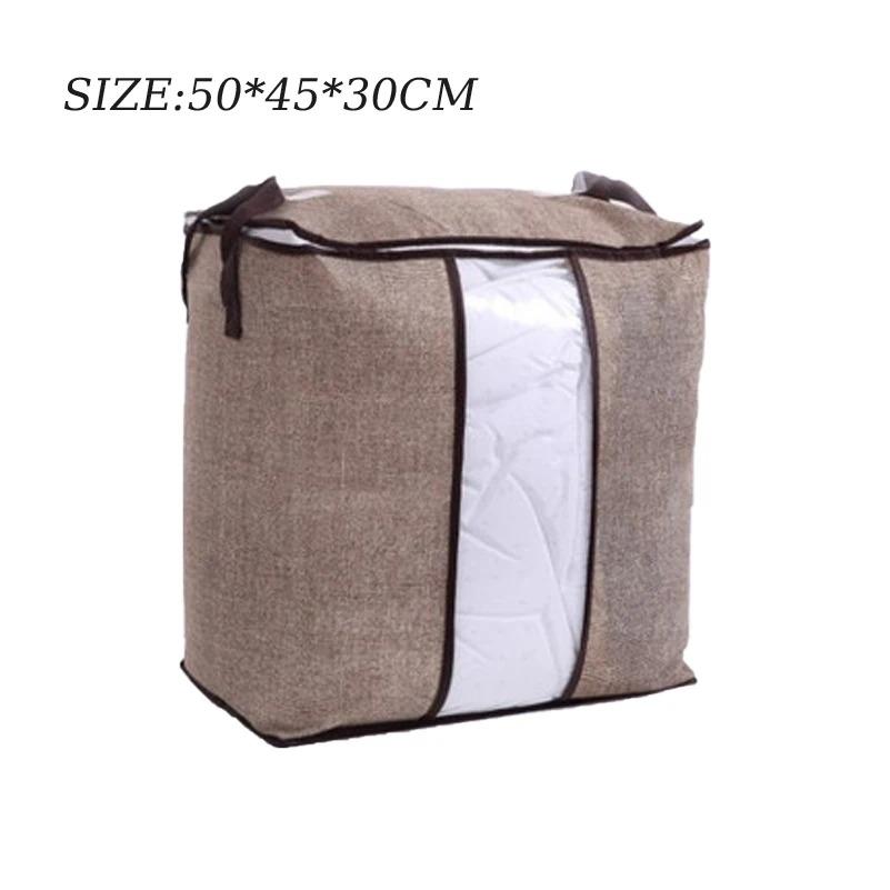 

Органайзер для хранения Органайзер для одежды Шу Корейский самозатягивающийся упаковочный ремень Дом Нетканый материал Органайзер для гардероба Одежда