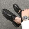 Slip-on Fashion 2024 Man Casual Shoe Height Increasing Footwear Offer Summer Sale Comfortable Leather Shoes for Men Common Trend