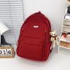 Schoolbag wholesale simple trend waterproof large capacity backpack female shoulder casual lulu bag student schoolbag junior high school students new