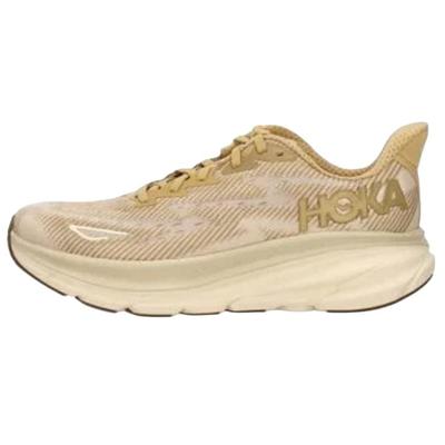 HOKA Clifton 9 Wheat Shifting Sand أحذية رياضية رجالية بنية 1127895-WHF