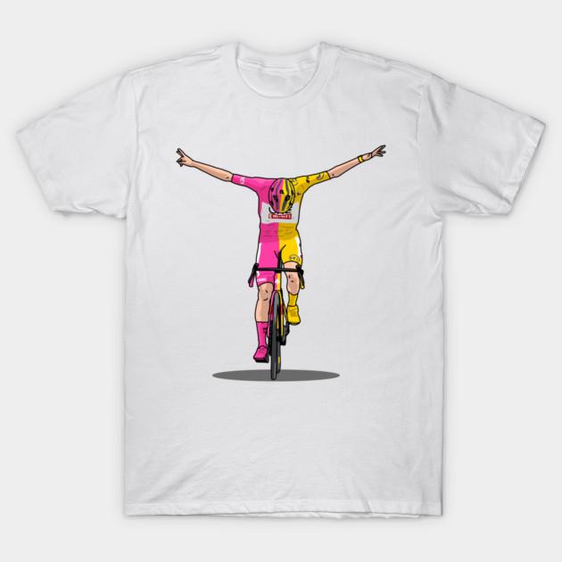 

Giro and Le Tour Tadej Pogacar Summer Trendy Casual Tshirt Mens and Womens Luxury Brand Top XL