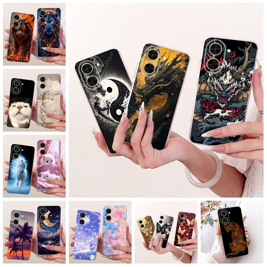 For Xiaomi Poco C71 Case Cool Fashion Dragon Cartoon Soft Silicone Phone Cover For Xiaomi Redmi A5 4G Fundas RedmiA5 A5NFC Coque