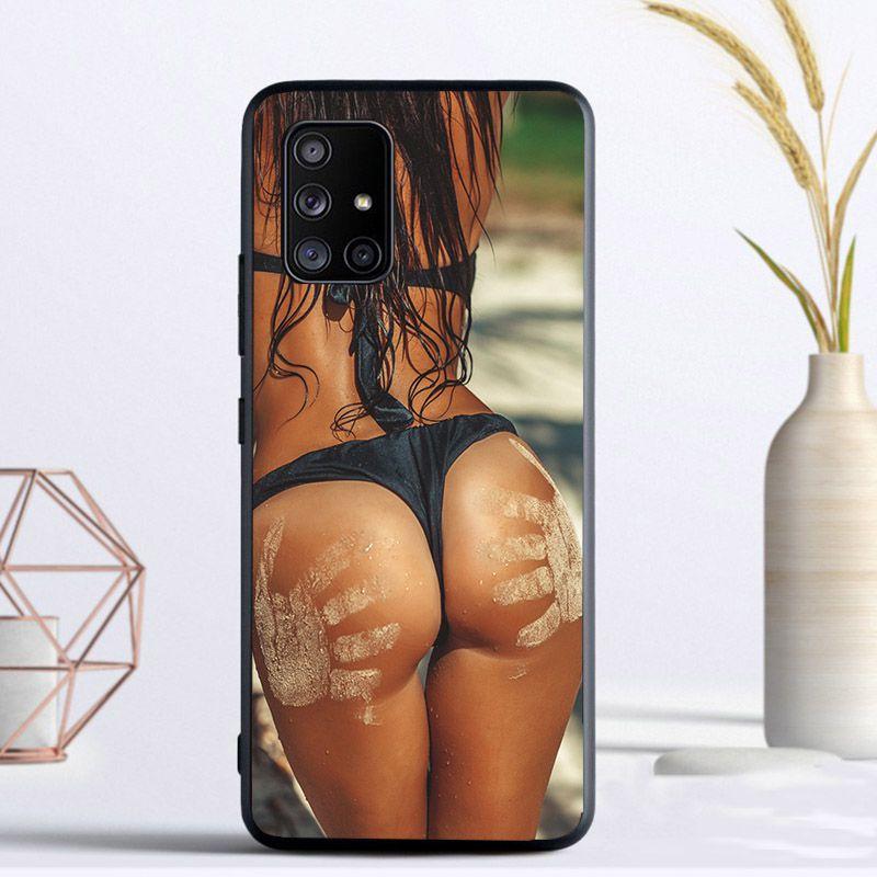 Pouzdro pro Samsung Galaxy A13 A53 A11 A12 A32 A22 A52S A41 A42 A33 A20E A30S A40 A21S s hlubokým výstřihem a zadkem