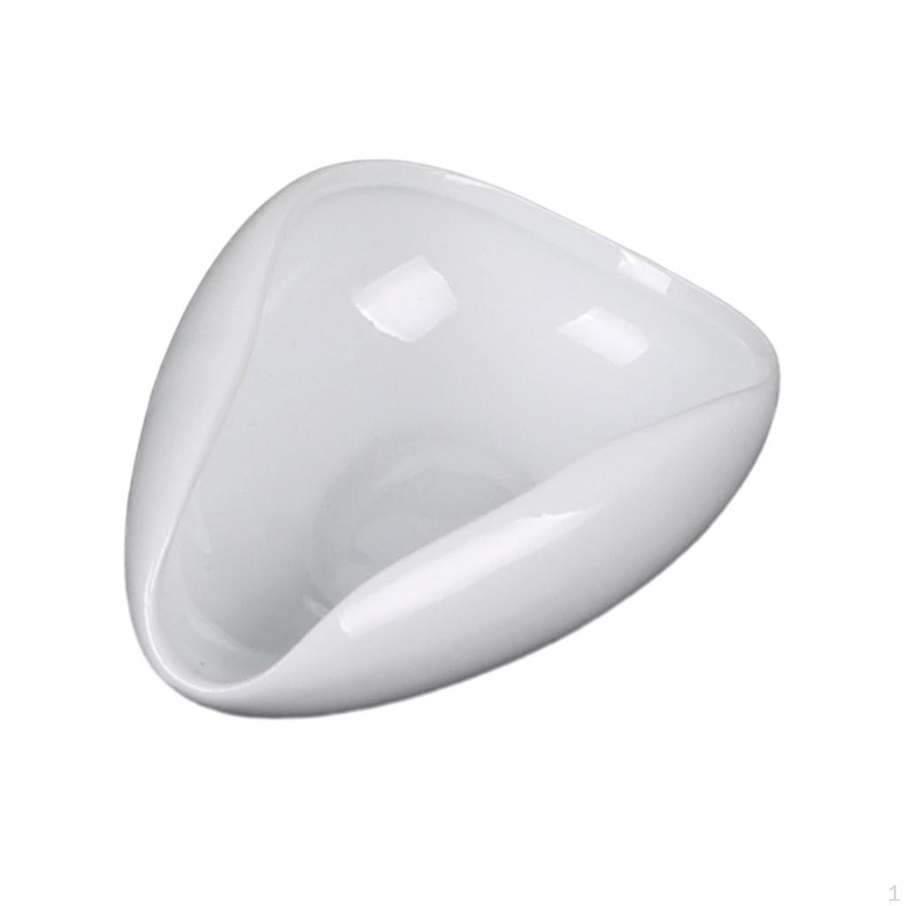 Coffee Bean Dosing Cup Ceramic Single Tray Kitchen Modern Tea Accessory Weighing