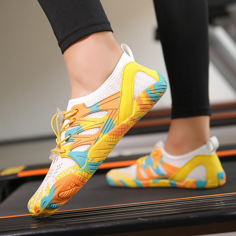 Indoor sports shoes silent soft-soled yoga pilates ******** rope shoes shock absorption squat training fitness shoes