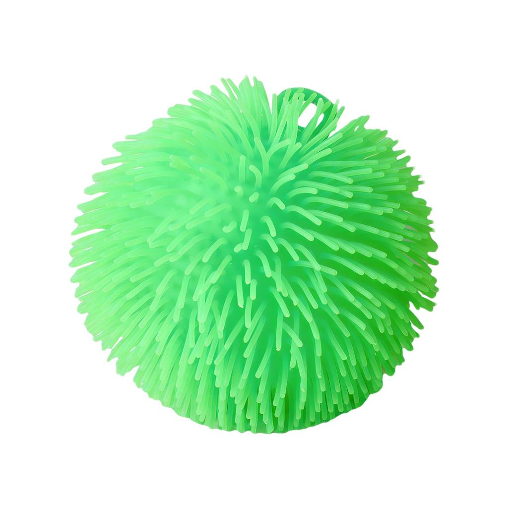 Leuchtendes Pompon-Quetschspielzeug — Leuchtendes Stressabbau-Spielzeug & Sensorisches Spiel