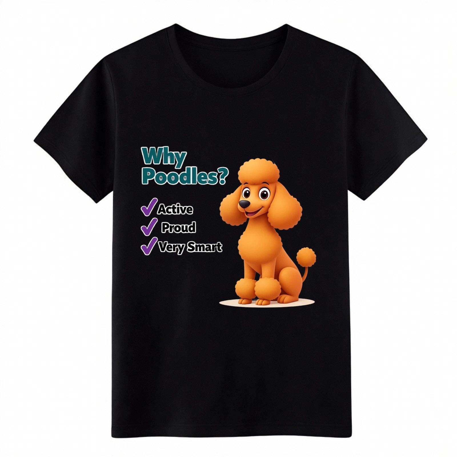 

Unisex Vintage T-Shirt Poodle Lover Tee Dog Owner Shirt Gift for Poodle Owners 4XL