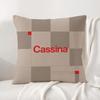 Brand Cassina Cushion Cover Natural Linen Pillowcase Set AllinOne Decor Cushion Cover for Sofa Bedroom Chair