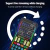 i9 Voice Changer With Earphone With Microphone Mini Sound Card Audio Effect Bluetooth-Compatible Live Sound Cards Voice Tool