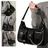 Fashionable Motorcycle Bag with Multiple Pockets Adjustable Shoulder Strap Suitable for Professionals and Traveler