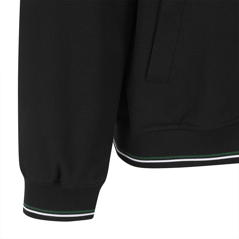 Malbon Golf Seersucker Jacket Black (Man)