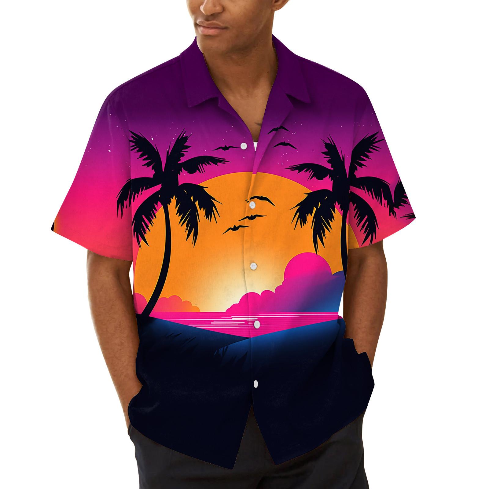 Гавайская рубашка для мужчин — фото 7