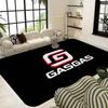 G-GasGas Red Motorcycle Hallway Carpet Non-Slip Laundry Room Mat Laundry Decor Balcony Child Living Room Bedside Area Rugs