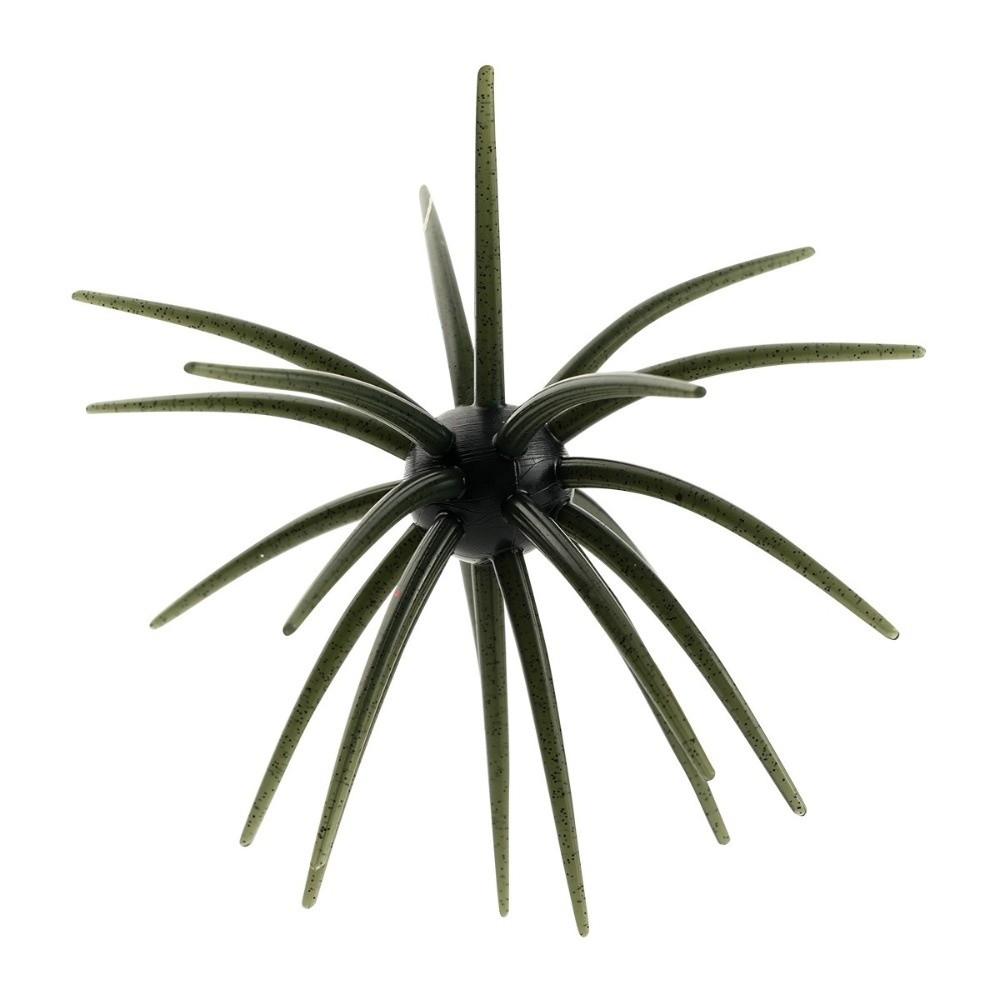 5pcs 5pcs Pack Sea Urchin Fishing Lures 11cm 9g Size Silicone Fishing Baits  For Trout Fishing