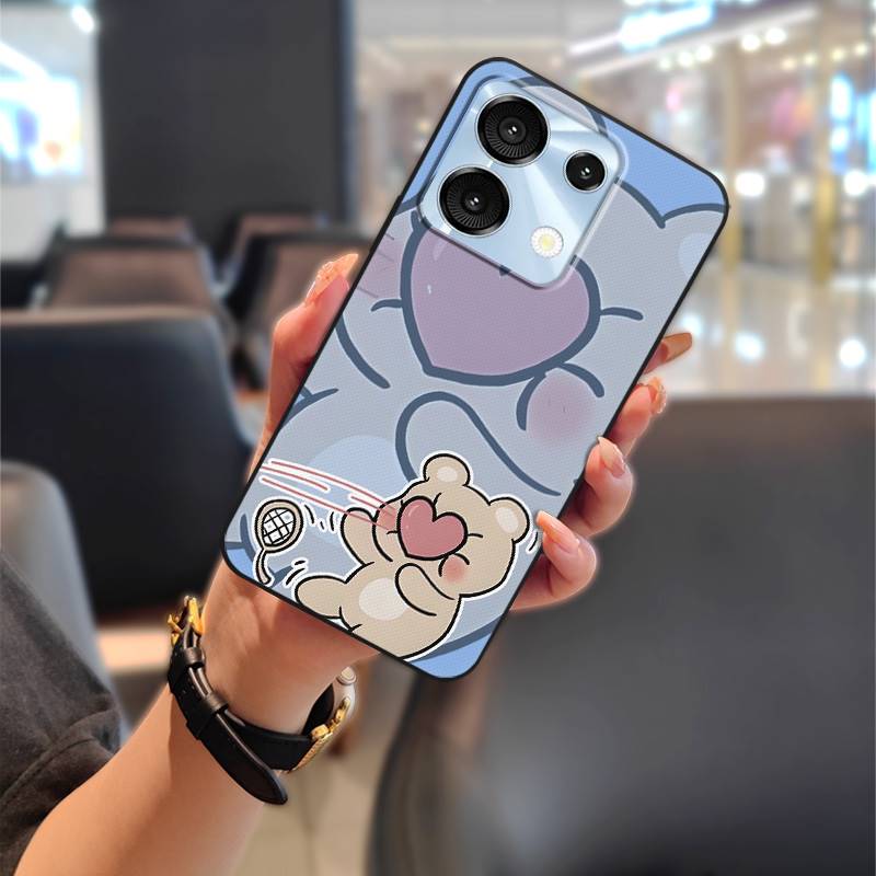 Trwałe Urocze Etui na Telefon Dla UMIDIGI G9 5G/G9C/G9T/G9A/Note90/90C/90A TPU Graffiti Ochronny Tylny Pokrowiec Wodoodporny