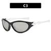 Vintage Y2K Oval Sunglasses Women Fashion Retro Female Sun Glasses New Luxury  Designer Shades UV400 Lady Eyewear