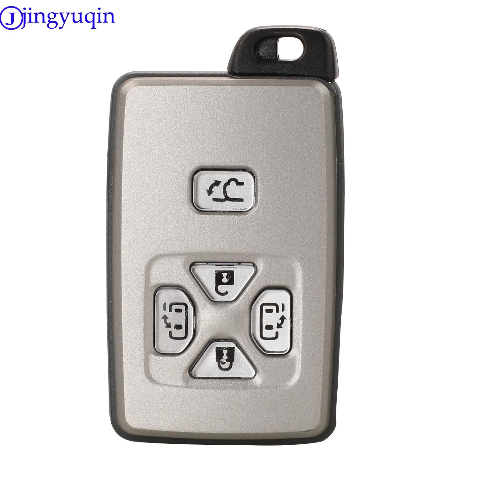 

jingyuqin пульт дистанционного управления замена 4/5 кнопок смарт-ключ чехол для автомобиля чехол для Toyota Reiz/Avalon/Previa/Alphard/Prius Key Shell слоновая кость