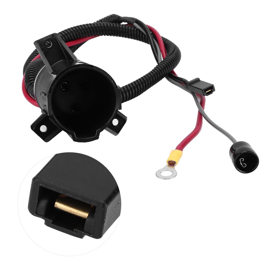 Club Car Charger Receptacle with Harness 1033755‑01 Replacement for Precedent Electric Carts 2004‑Up 48V
