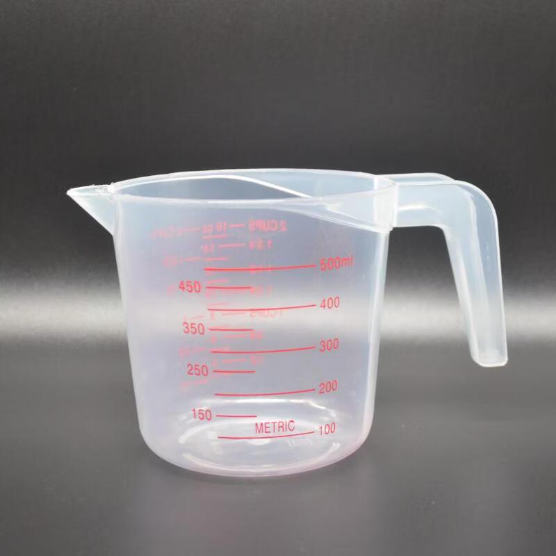 Yicang 500ml Plastic Measuring Cups (Pack of 10)