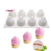 1Pc Silicone Cake Mold Pineapple Pear Peach Fruit Series Baking Mousse Mould for Mango Orange Strawberry French Dessert