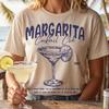 Vintage Margarita Cocktail Club T-Shirt, Retro Rezept Grafik-T-Shirt, Comfort Colors 1717