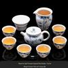 Mutton Fat Jade Porcelain Kung Fu Tea Set