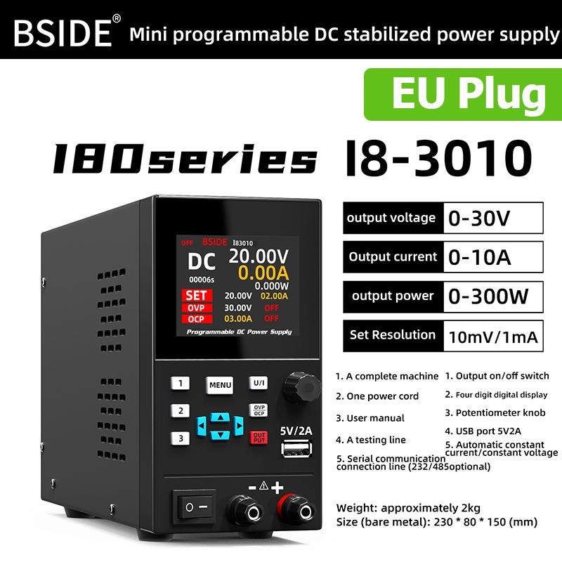 High Precision DC Regulated Power Supply Programmable Power Source Stabilized Switchable Digital Bench Power Supply Stabilizer