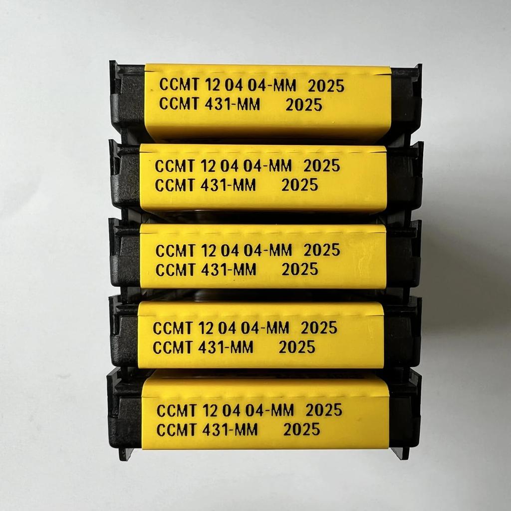 Original Sandvik / CCMT120404-MM 2025 /  CNC lathe carbide blade 10 Pcs