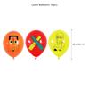 Kit di Articoli per Festa di Compleanno Divertente di Chainsaw Man per Bambini Palloncini Topper per Torta Striscione Inclusi