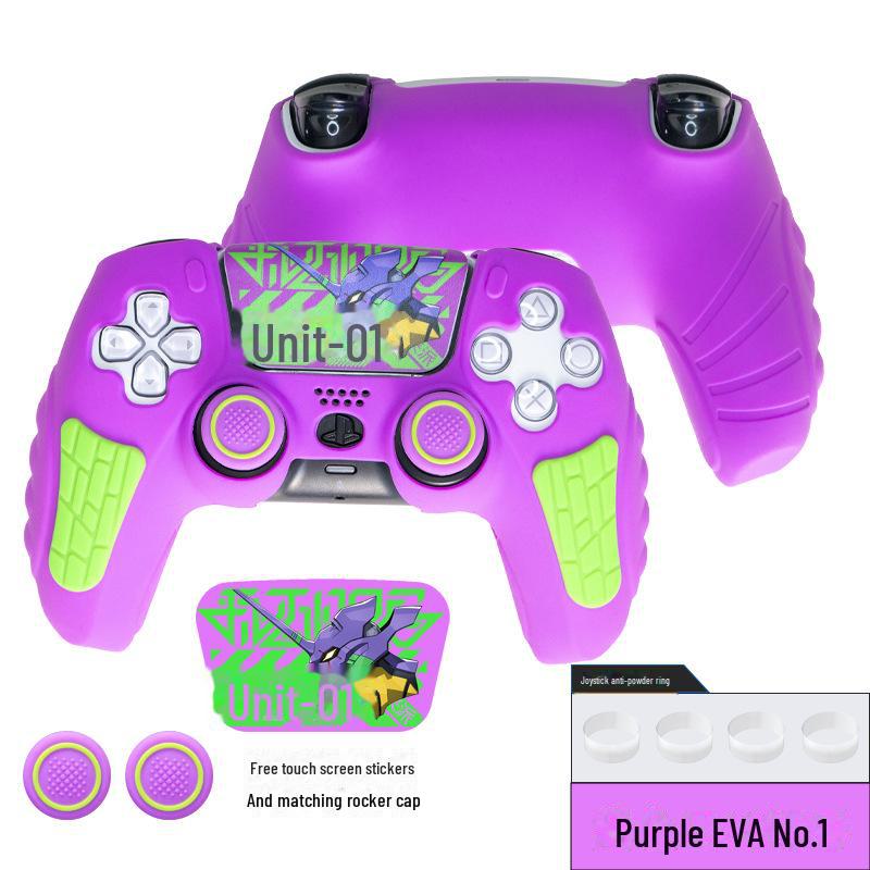 PS5 Silicone Non-Slip Sweat-Proof Controller Protective Cover for PlayStation 5