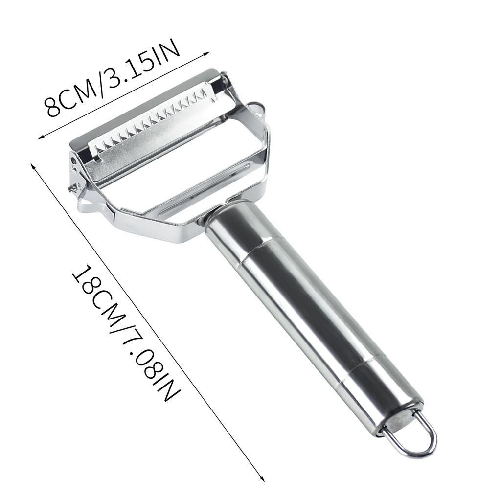 Edelstahl Multifunktionsschäler Slicer Gemüse Obst Kartoffel Gurke Reibe Tragbare Sharp Küche Zubehör Werkzeug