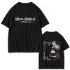 Summer Fashion Anime Death Note Misa AUnisexe Peripheral TShirt Unisex Casual Retro Street Style Neutral HighQuality Soft Pure